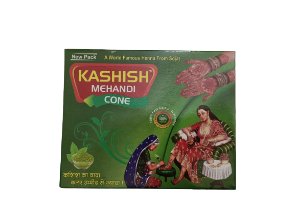 Kashish Inst. Red Mehndi Box